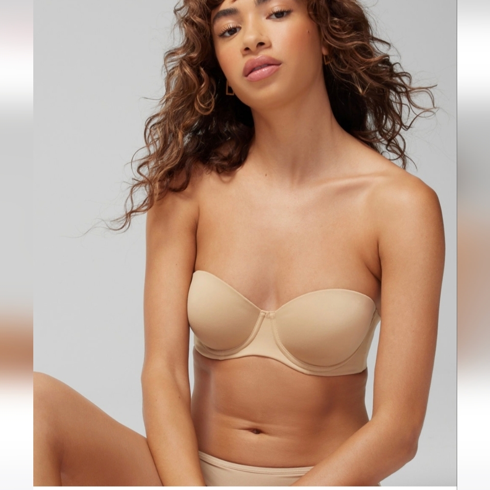 SOMA EMBRACEABLE STRAPLESS BRA SIZE 32G 32DDDD New! Beach🩴Date Night ❤ Formal